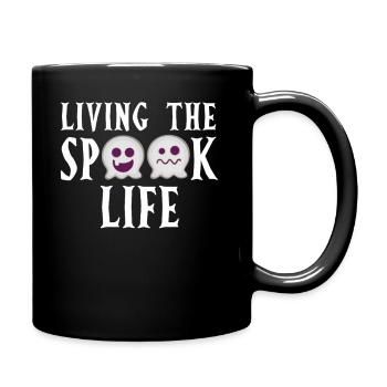 Living The Spook Life Ghost Bait - Tasse einfarbig - Schwarz - Rechts