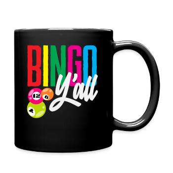 Bingo Y’all Expérience de bingo colorée - Mug uni - noir - Droite