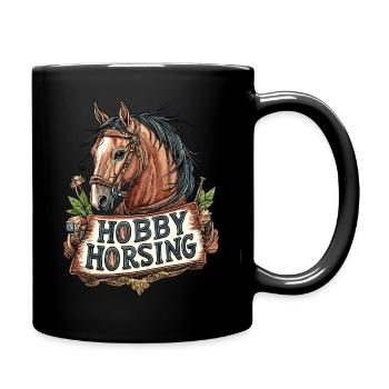 Hobby Horsing Hobby Cheval Western Sports équestres - Mug uni - noir - Droite