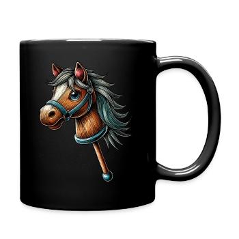 Hobby Horsing Hobby Cheval Hobby Horsing Equestrian - Mug uni - noir - Droite