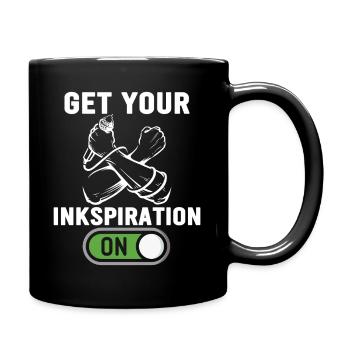 Poetry Slam Inkspiration Slam-poesie - Tasse einfarbig - Schwarz - Rechts
