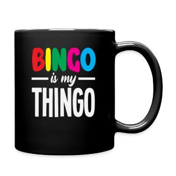 Le bingo est mon truc - Votre jeu - Mug uni - noir - Droite