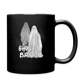 Living The Spook Life Ghost Bait - Full Colour Mug - black - Right