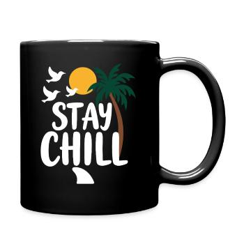 Séjour Chill Détente tropicale Vacances d’été - Mug uni - noir - Droite