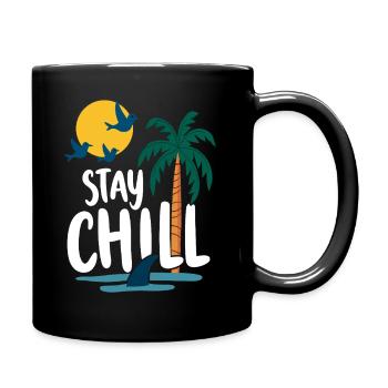 Séjour Chill Détente tropicale Vacances d’été - Mug uni - noir - Droite