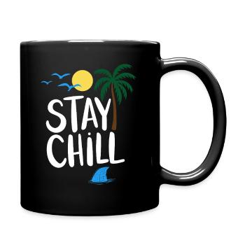 Séjour Chill Détente tropicale Vacances d’été - Mug uni - noir - Droite