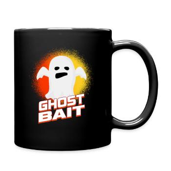 Vivre la vie fantôme Spook Life Appât - Mug uni - noir - Droite