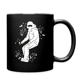 Snowboarder Snowboarding Snowboard - Full Colour Mug - black - Right