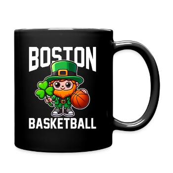 BOSTON BASKETBALL - BASKETBALL - Full Colour Mug - black - Right