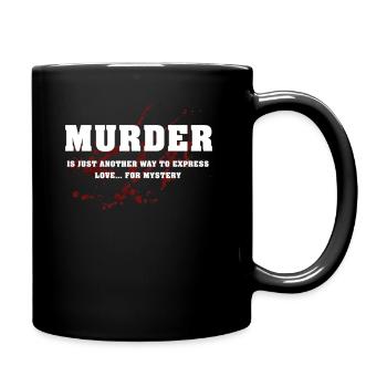 Murder Mystery Dinner Fun Night - Mug uni - noir - Droite