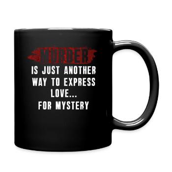 Murder Mystery Dinner Fun Night - Mug uni - noir - Droite