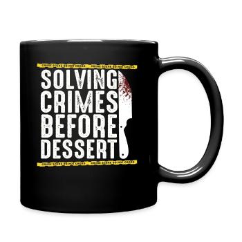 Murder Mystery Dinner Fun Night - Full Colour Mug - black - Right