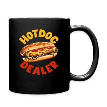 Revendeurs de hot-dogs pour les amateurs de hot-dogs - Mug uni - noir - Droite