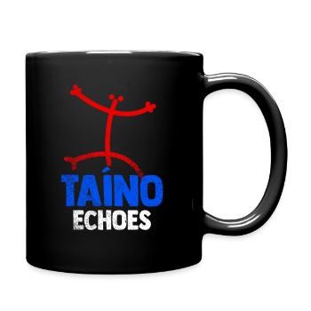 Taíno spiegelt den Stolz seiner karibischen Abstammung wider - Tasse einfarbig - Schwarz - Rechts
