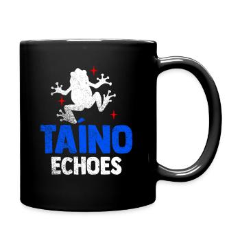 Taíno spiegelt den Stolz seiner karibischen Abstammung wider - Tasse einfarbig - Schwarz - Rechts