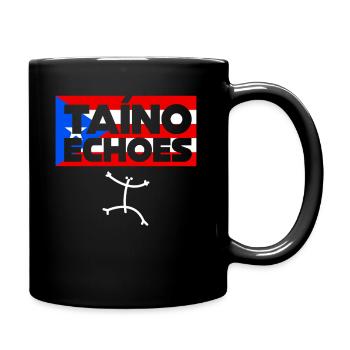 Taíno spiegelt den Stolz seiner karibischen Abstammung wider - Tasse einfarbig - Schwarz - Rechts