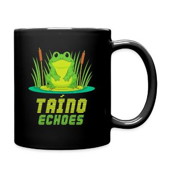 Taíno Echoes Caribbean Ancestry Pride - Full Colour Mug - black - Right