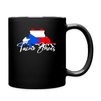 Taíno spiegelt den Stolz seiner karibischen Abstammung wider - Tasse einfarbig - Schwarz - Rechts