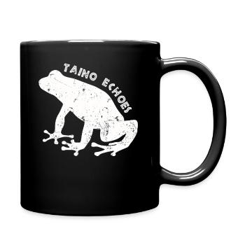 Taíno Echoes Caribbean Ancestry Pride - Full Colour Mug - black - Right