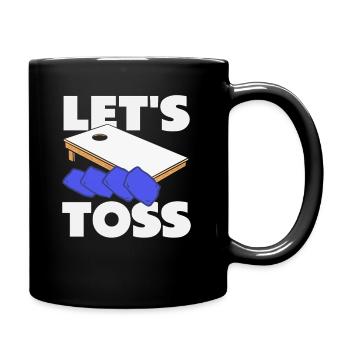 Cornhole Lover Jetons - Mug uni - noir - Droite