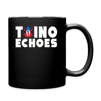 Taíno Echoes Caribbean Ancestry Pride - Full Colour Mug - black - Right