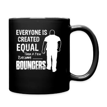 Bouncer Few Men Become Bouncer - Full Colour Mug - black - Right