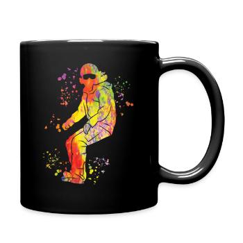 Snowboarder Snowboarding Snowboard - Full Colour Mug - black - Right