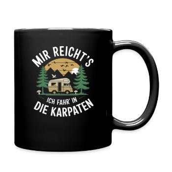 I've had enough of the Carpathian Holidays Adventure Motorhome - Full Colour Mug - black - Right