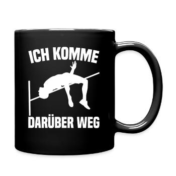 High Jump - I Get Over It - Full Colour Mug - black - Right