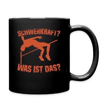 High Jump - Gravity what is it ? - Full Colour Mug - black - Right