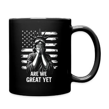 Sommes-nous encore grands Statue de la Liberté  Amérique États-Unis - Mug uni - noir - Droite