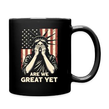 Sommes-nous encore grands Statue de la Liberté  Amérique États-Unis - Mug uni - noir - Droite