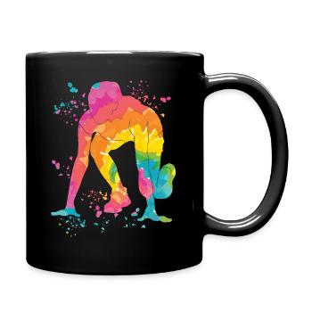 Sprinter Colorsplash Sprintender Sprint - Tasse einfarbig - Schwarz - Rechts