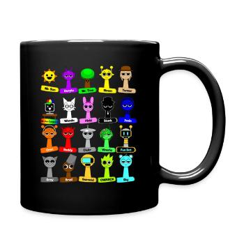 Sprunki rigolos Anniversaire - Mug uni - noir - Droite
