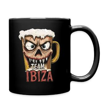 Ibiza Team Spain Beer Club Party Holiday Abi Bachelor Party - Full Colour Mug - black - Right