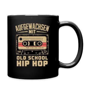 Hip Hop Gangster Cassette Graffiti Musique Rap Années 90 - Mug uni - noir - Droite