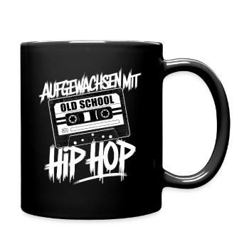 Hip Hop Gangster Cassette Graffiti Old School Beat - Mug uni - noir - Droite