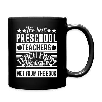 Preschool Teacher Best Preschool Teacher - Full Colour Mug - black - Right