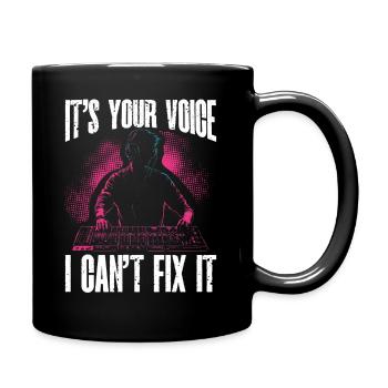 AV-Technik AV-Techniker Audiovisueller Techniker - Tasse einfarbig - Schwarz - Rechts