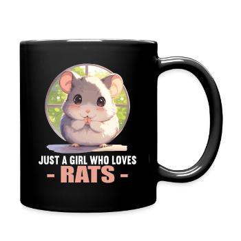 Rat Rat - Mug uni - noir - Droite