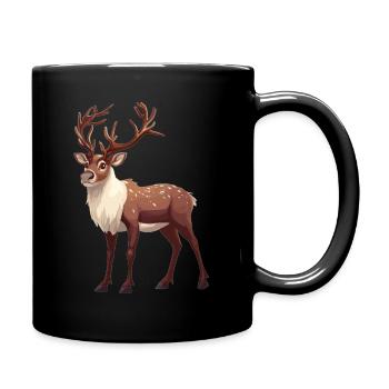 Renne Renne - Mug uni - noir - Droite