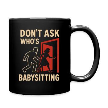 Première soirée de rendez-vous après bébé Nouveaux parents à nouveau - Mug uni - noir - Droite