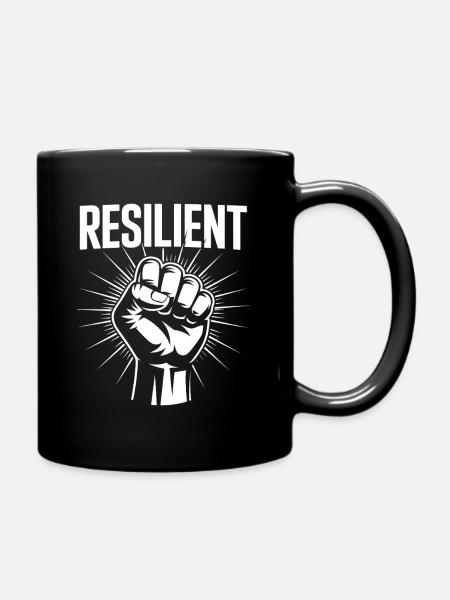 Résilience Santé mentale Motivation Résilience - Mug uni - noir