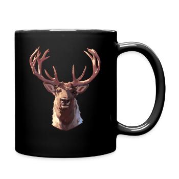 Renne Renne - Mug uni - noir - Droite