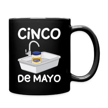 Cinco de Mayo Fun à l’évier - Mug uni - noir - Droite