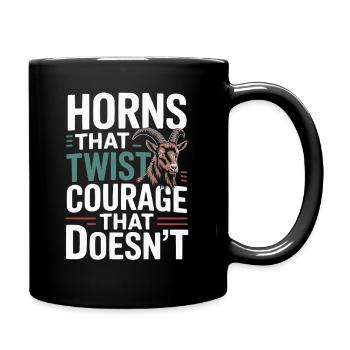 Markhor Lover Faune Animale Chèvre Sauvage Pakistan - Mug uni - noir - Droite