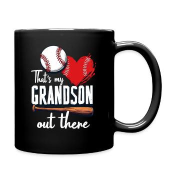 Baseball Mamie Mamie Joueur de baseball Grand-mère Grand-mère - Mug uni - noir - Droite