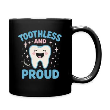 Première Fée des dents perdues Visite Sourire d’enfant - Mug uni - noir - Droite