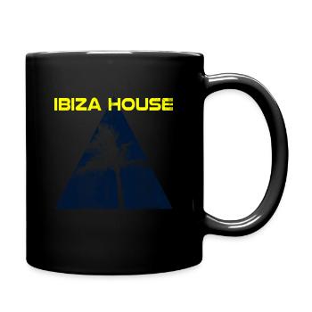 Maison Ibiza - Mug uni - noir - Droite