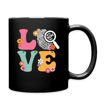 Amour Enquêteur médico-légal Scientifique médico-légal - Mug uni - noir - Droite